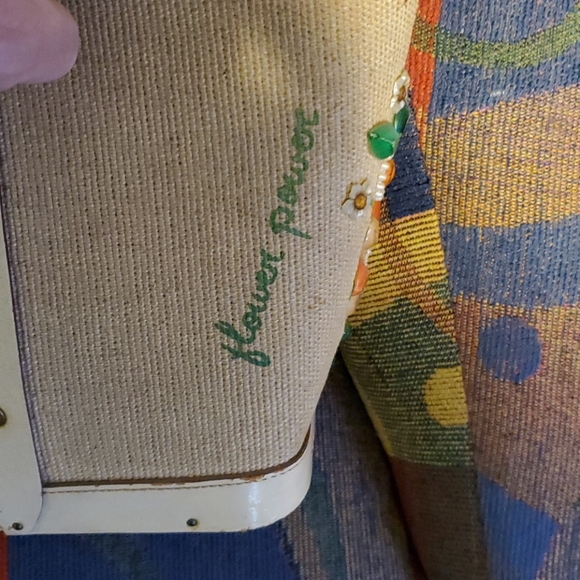 Enid Collins Flower Power Handbag - Picture 3 of 5